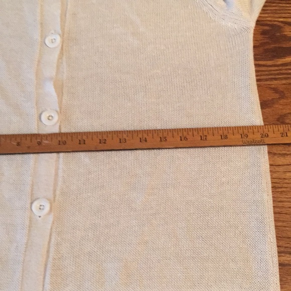 NWOT Monoreno Ivory Lace Trim Long Sweater - Picture 11 of 13